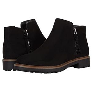 Esprit Women’s Paige Black Side Zip Ankle Booties Size 8.5M